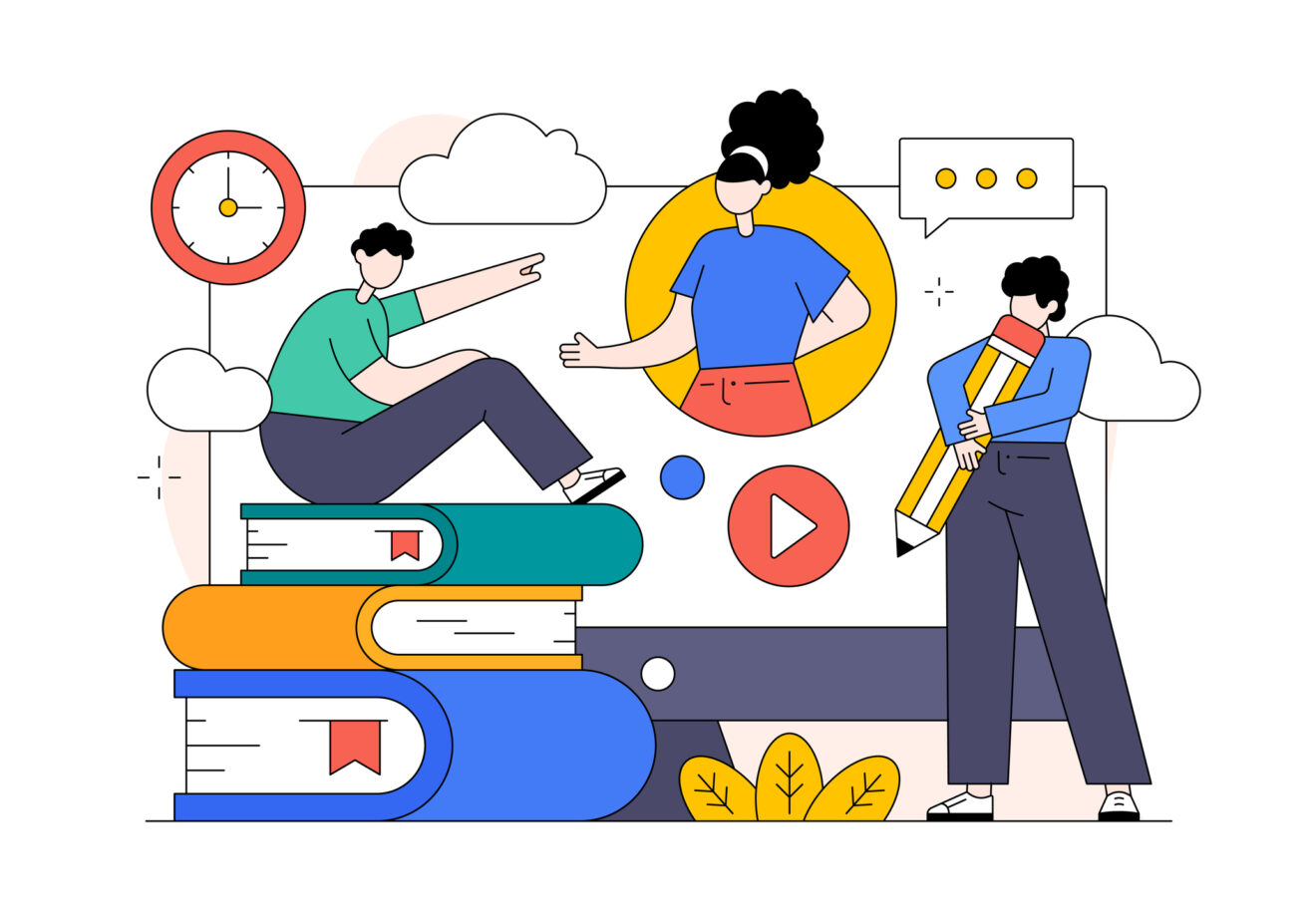 کلاس های آنلاین گروهی و خصوصی